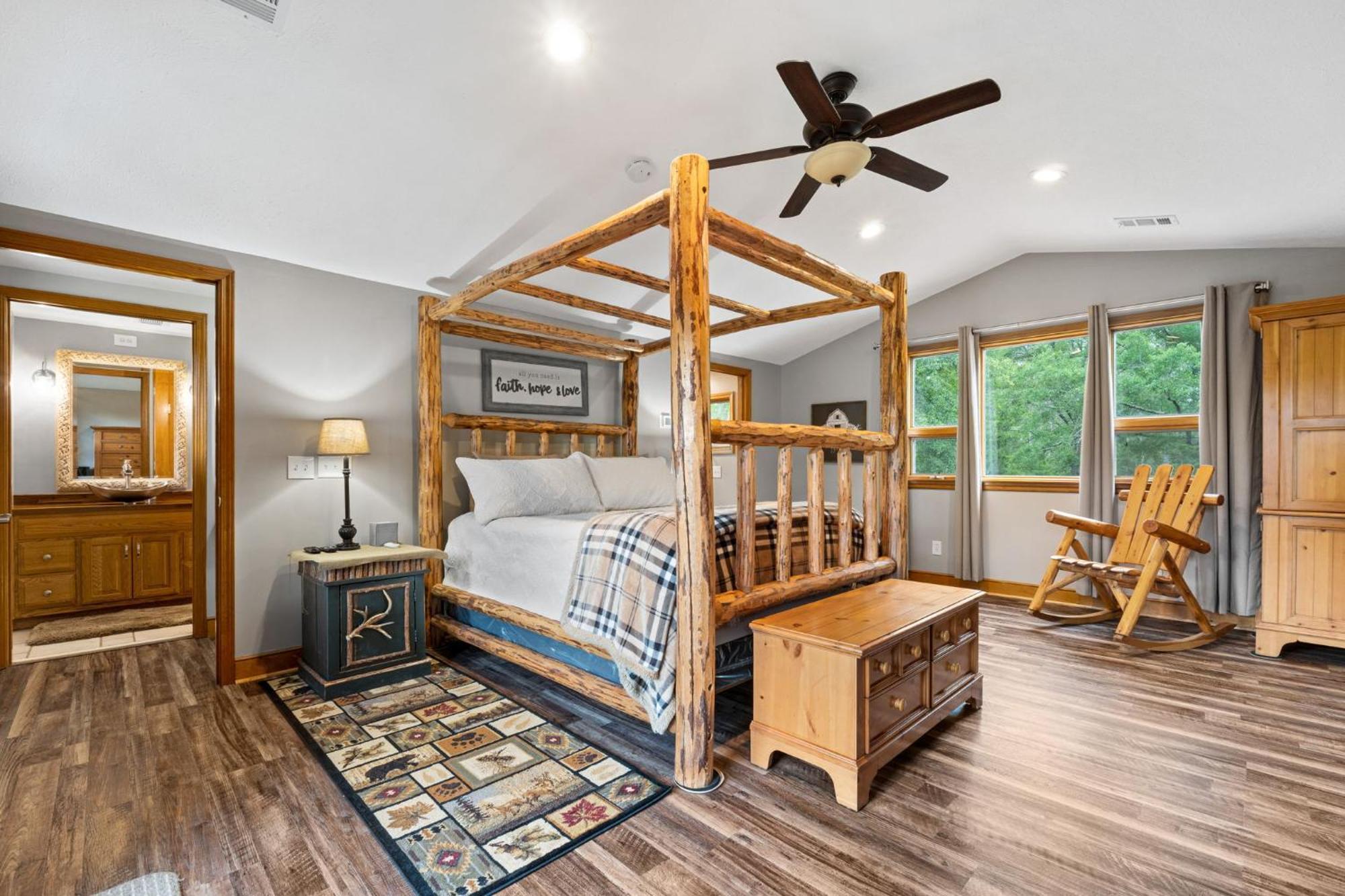 Refuge Ranch Retreat Log Cabin Lake 53+ Acres Locust Grove Kültér fotó
