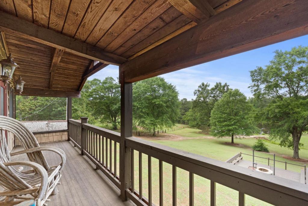 Refuge Ranch Retreat Log Cabin Lake 53+ Acres Locust Grove Kültér fotó